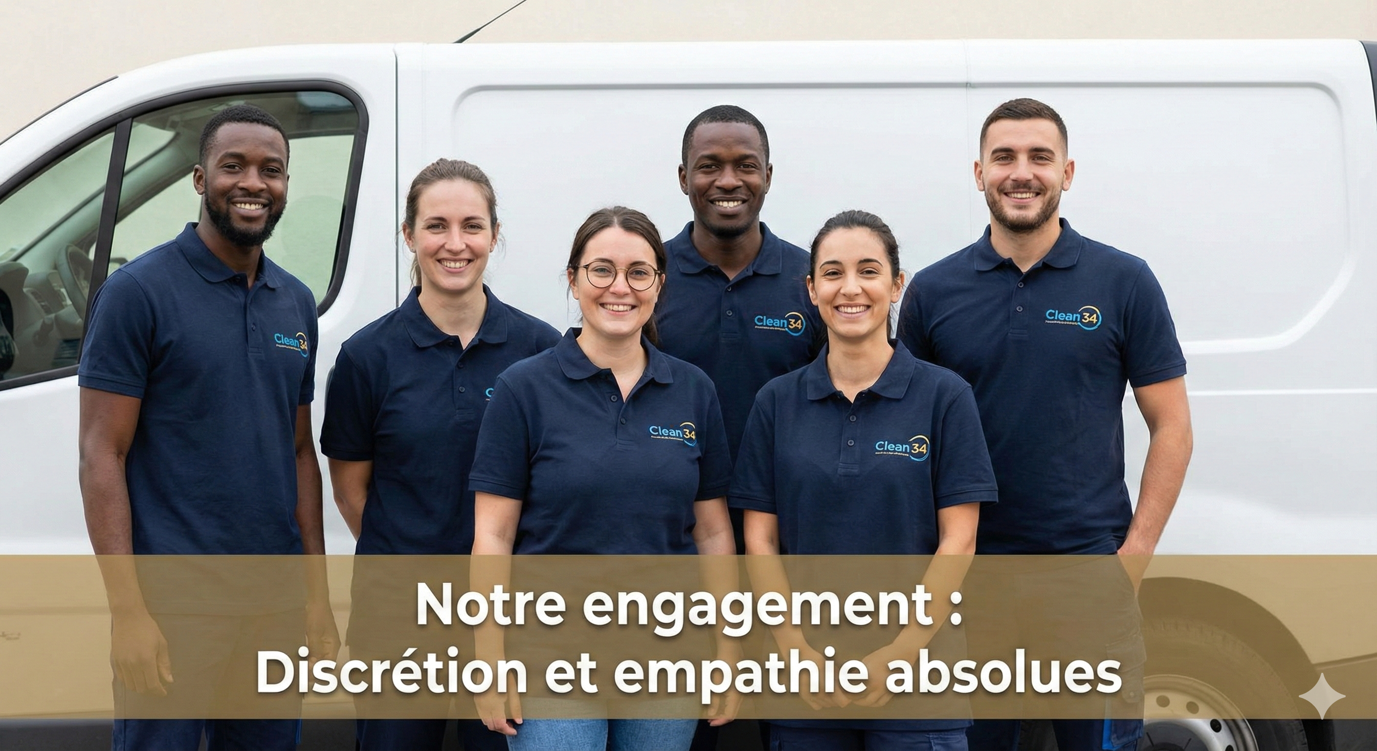 Équipe Clean 34 prête à intervenir